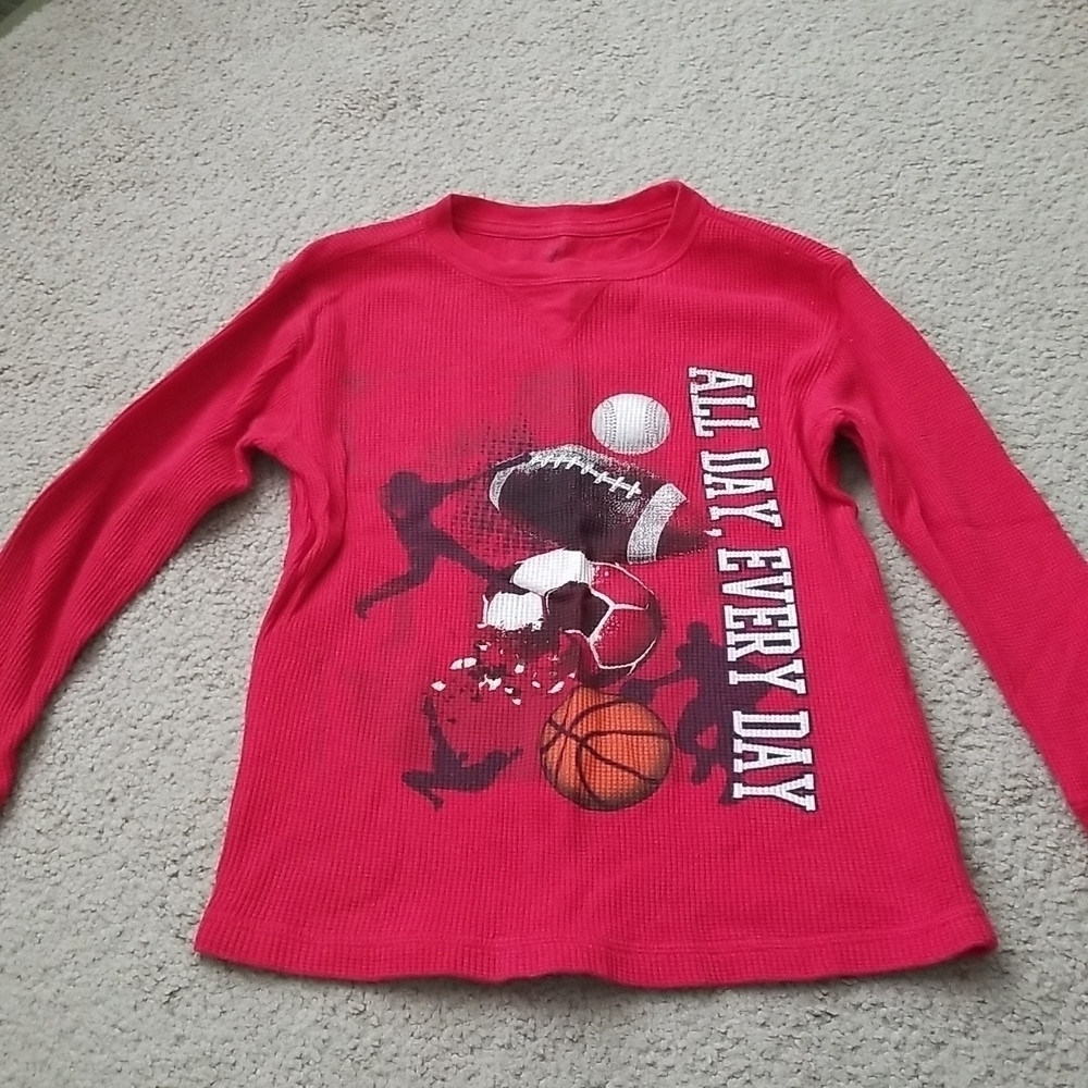 Faded Glory Boy's Knit Long Sleeve Shirt
